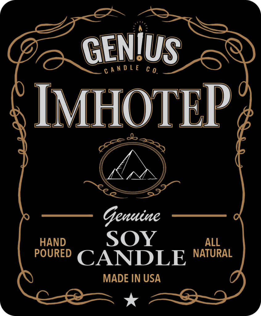 Imhotep Candles Genius Candle Company