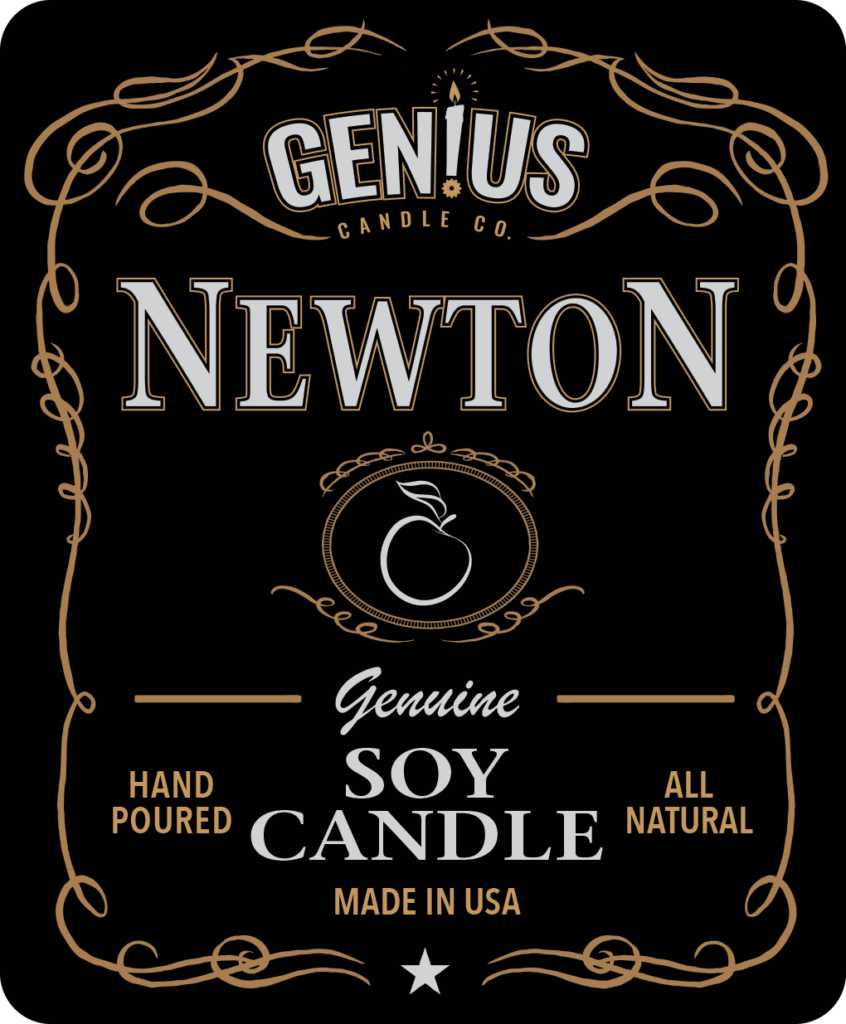 Newton Candles Genius Candle Company